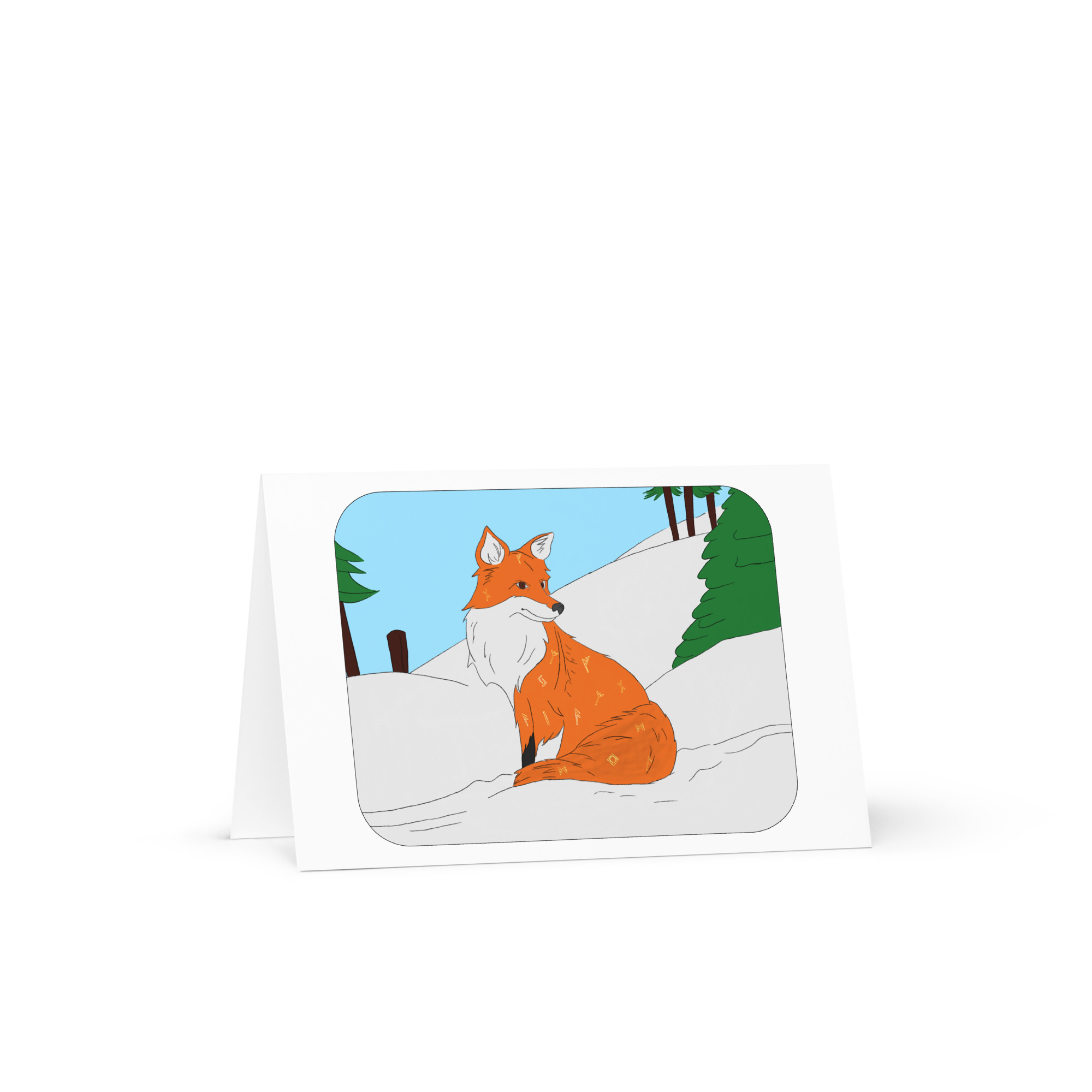 Greeting card Stay Foxy by Cotton Allie Designs @ Simply Sina - Image 6