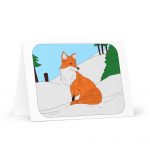 Greeting card Stay Foxy by Cotton Allie Designs @ Simply Sina