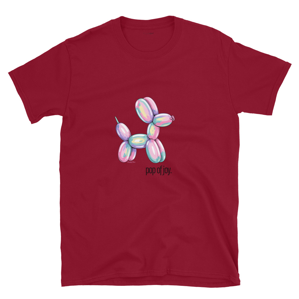 Pop of Joy – Short-Sleeve Unisex T-Shirt by Simply Sina - Image 32