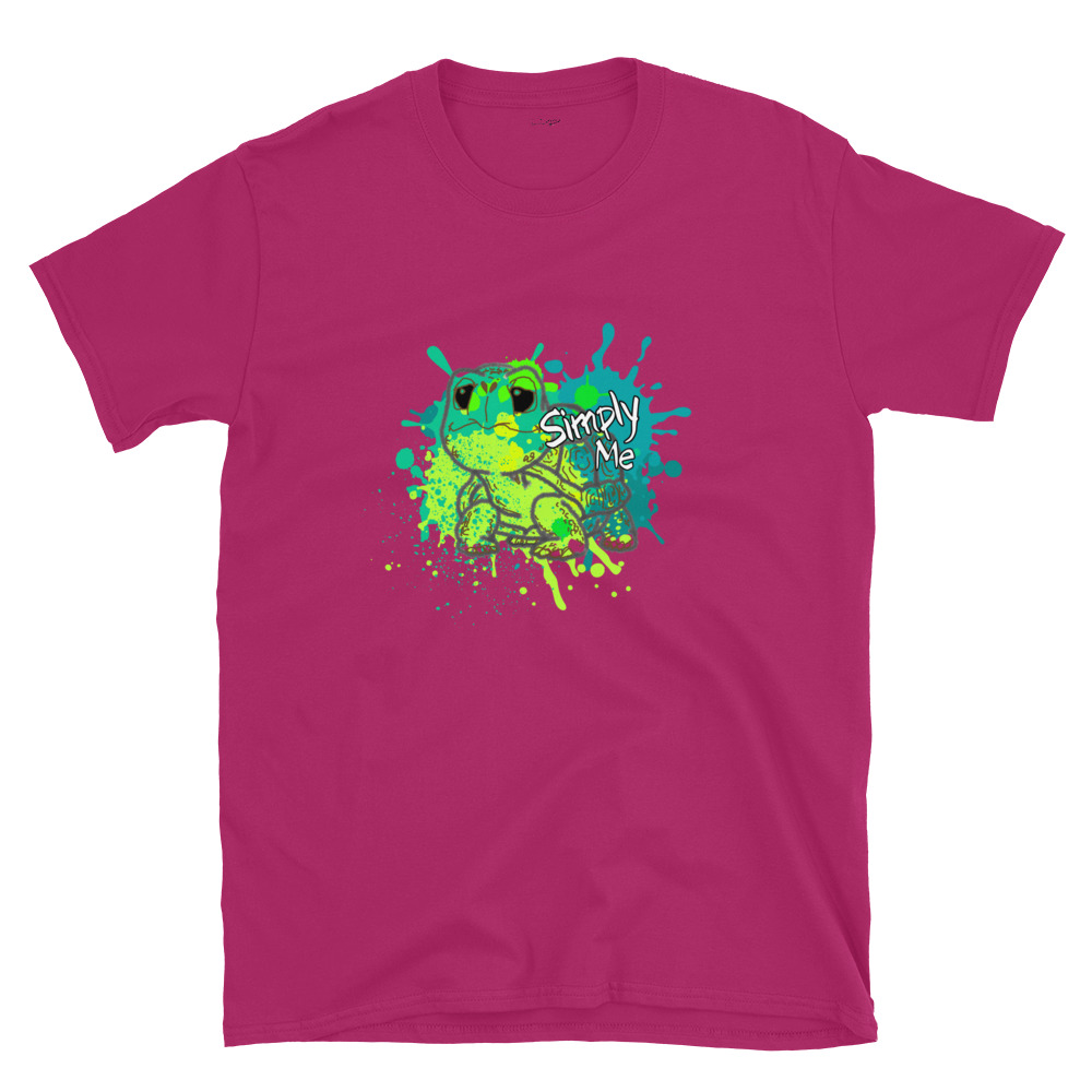 Splatter Tortoise Simply Me – Short-Sleeve Unisex T-Shirt by Simply Sina - Image 31
