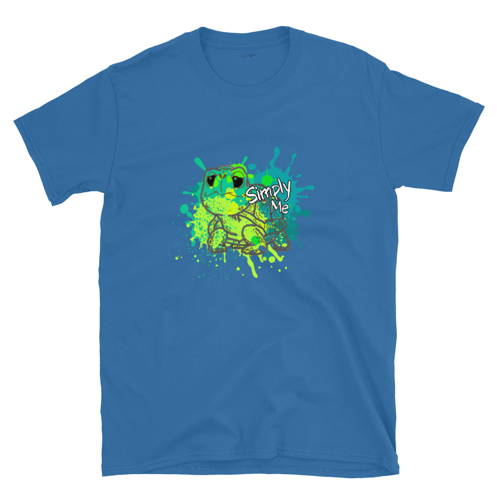 Splatter Tortoise Simply Me – Short-Sleeve Unisex T-Shirt by Simply Sina - Image 30