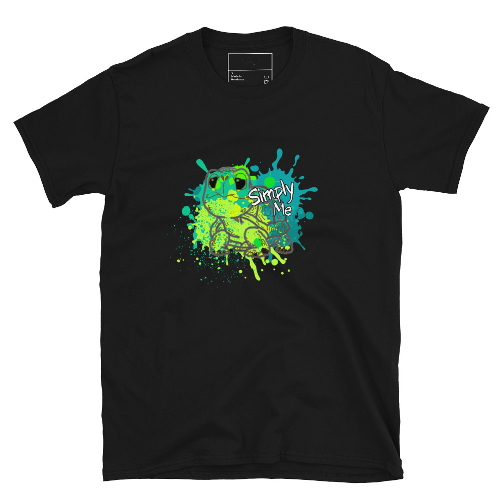 Splatter Tortoise Simply Me – Short-Sleeve Unisex T-Shirt by Simply Sina