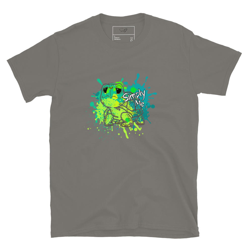 Splatter Tortoise Simply Me – Short-Sleeve Unisex T-Shirt by Simply Sina - Image 12