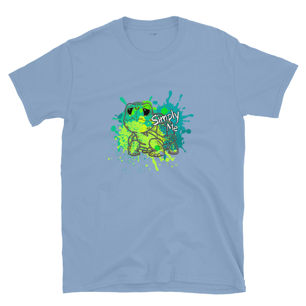 Splatter Tortoise Simply Me – Short-Sleeve Unisex T-Shirt by Simply Sina - Image 27