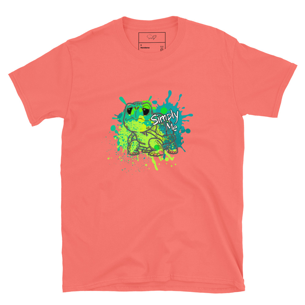 Splatter Tortoise Simply Me – Short-Sleeve Unisex T-Shirt by Simply Sina - Image 42