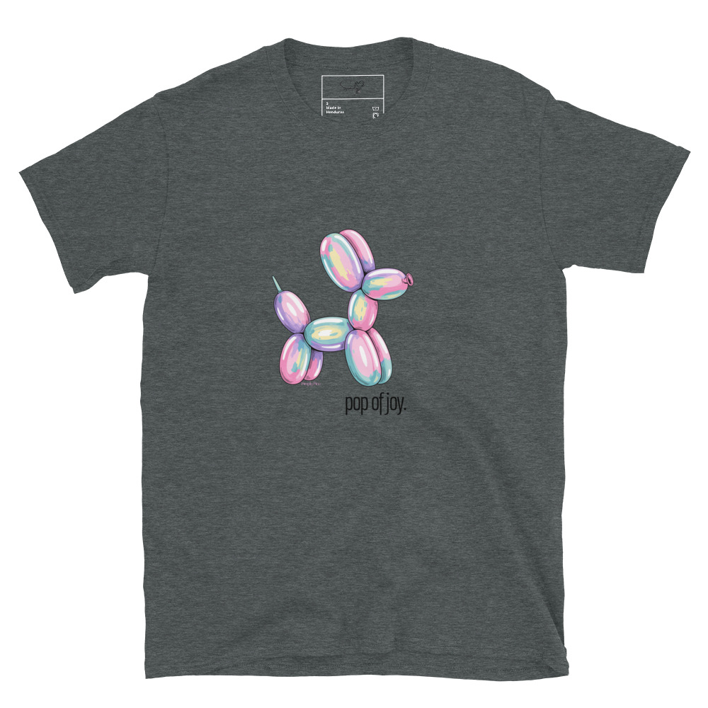 Pop of Joy – Short-Sleeve Unisex T-Shirt by Simply Sina - Image 2