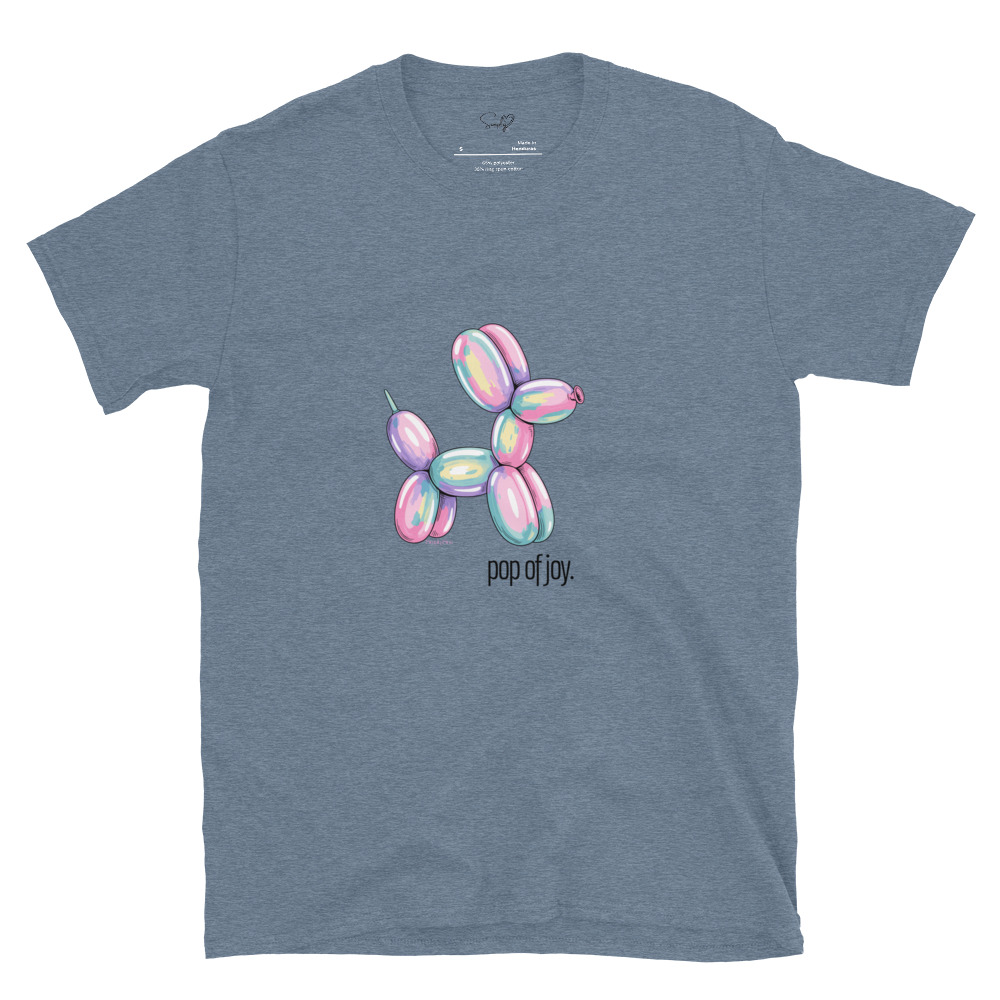 Pop of Joy – Short-Sleeve Unisex T-Shirt by Simply Sina - Image 36