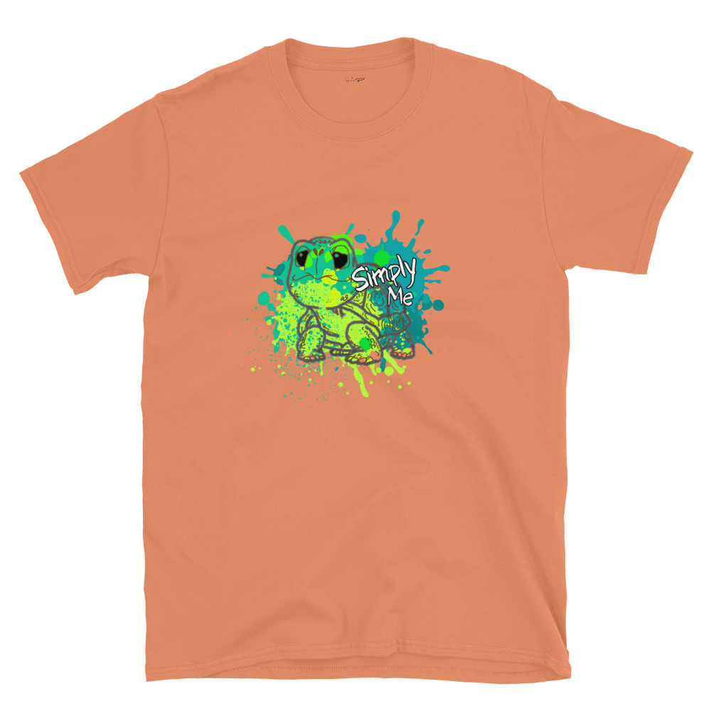 Splatter Tortoise Simply Me – Short-Sleeve Unisex T-Shirt by Simply Sina - Image 24