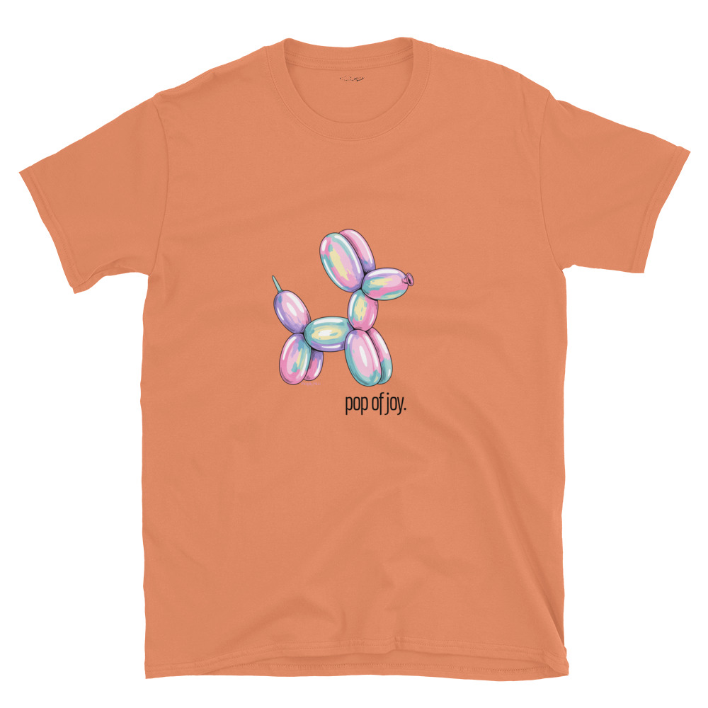 Pop of Joy – Short-Sleeve Unisex T-Shirt by Simply Sina - Image 24