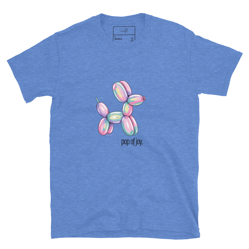 Pop of Joy – Short-Sleeve Unisex T-Shirt by Simply Sina - Image 11