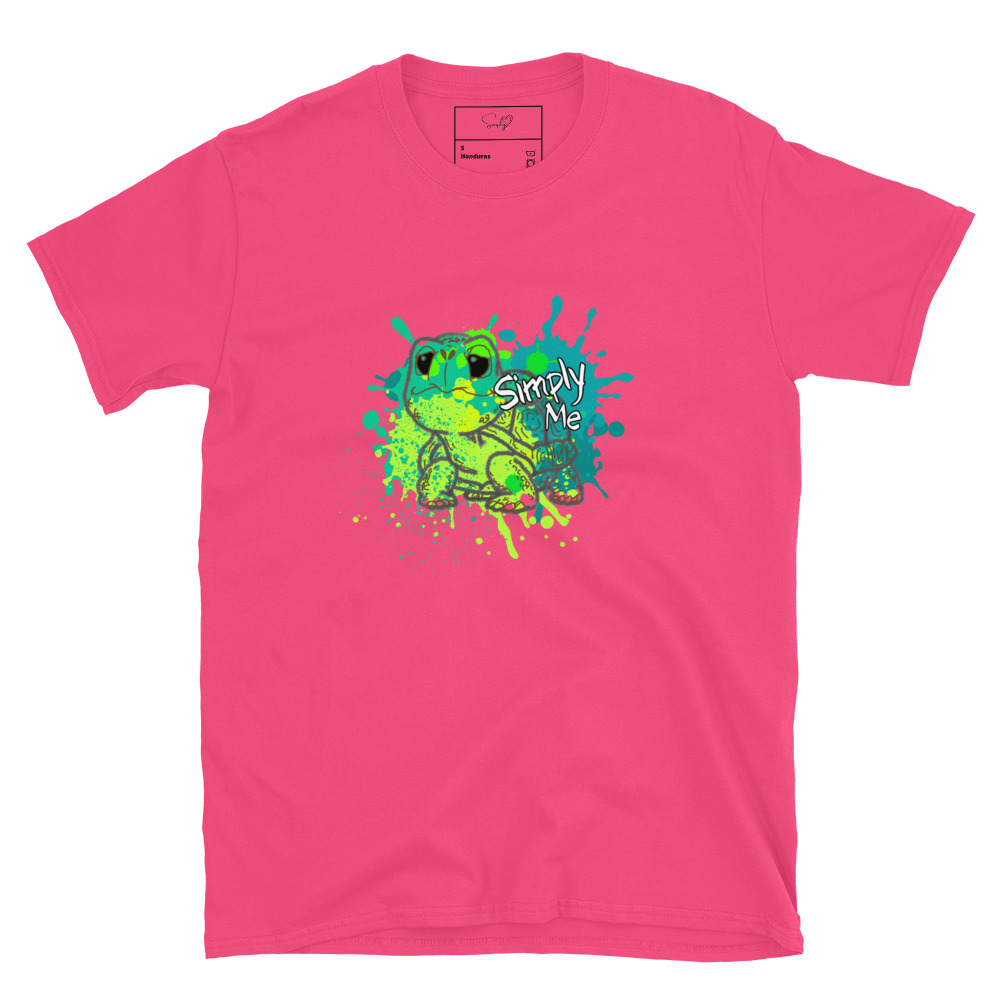 Splatter Tortoise Simply Me – Short-Sleeve Unisex T-Shirt by Simply Sina - Image 41