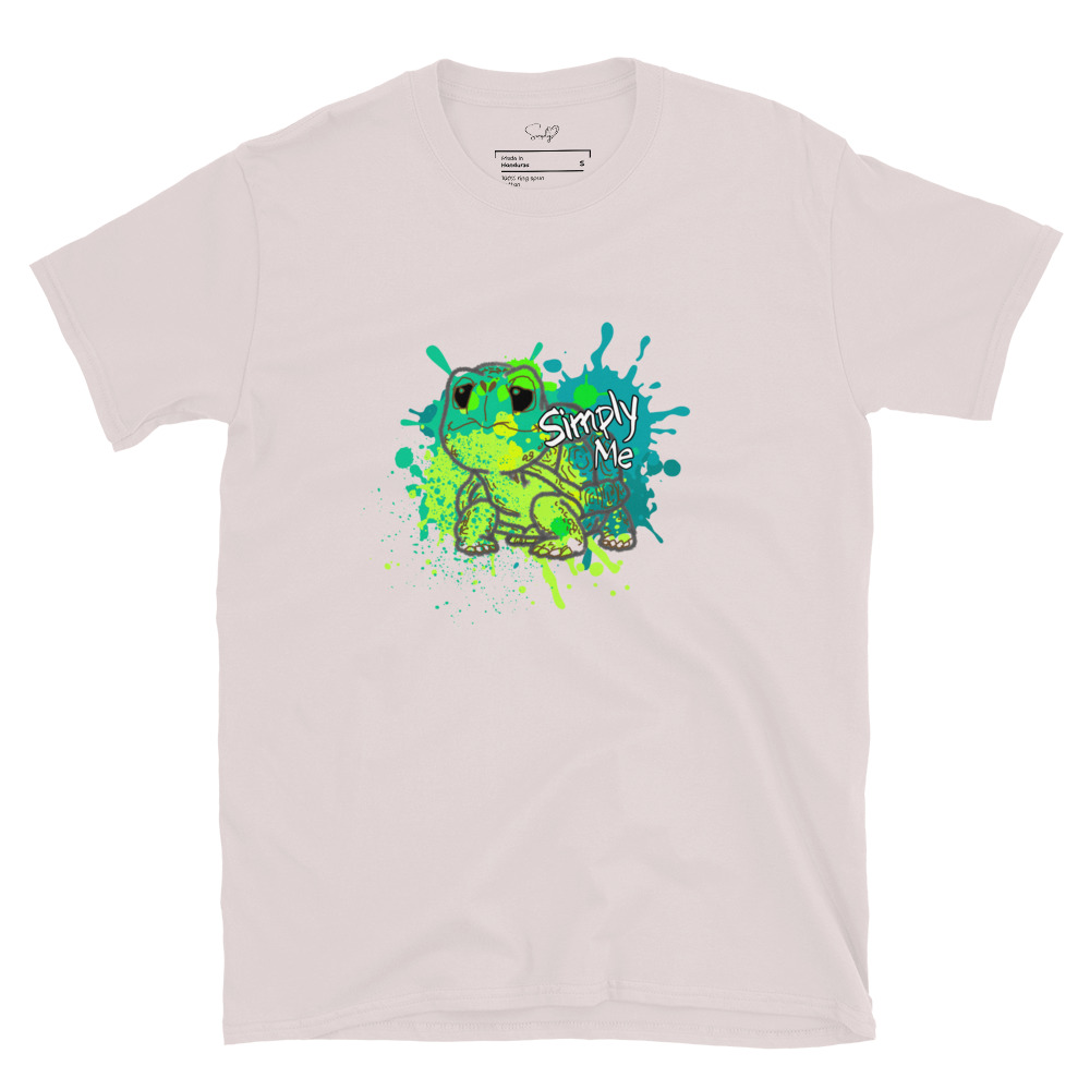 Splatter Tortoise Simply Me – Short-Sleeve Unisex T-Shirt by Simply Sina - Image 34