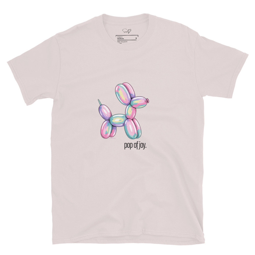 Pop of Joy – Short-Sleeve Unisex T-Shirt by Simply Sina - Image 34