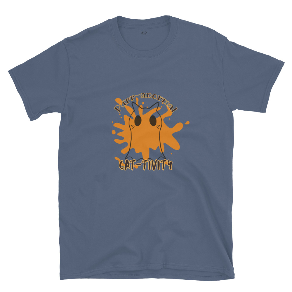 Short-Sleeve Unisex T-Shirt Purr-anormal Cat-tivity by Cotton Allie Designs @ Simply Sina - Image 28