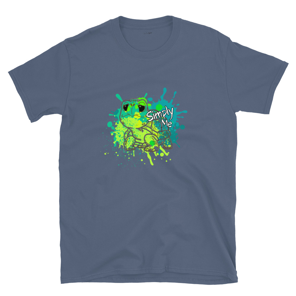 Splatter Tortoise Simply Me – Short-Sleeve Unisex T-Shirt by Simply Sina - Image 33