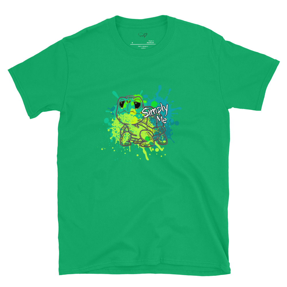 Splatter Tortoise Simply Me – Short-Sleeve Unisex T-Shirt by Simply Sina - Image 23