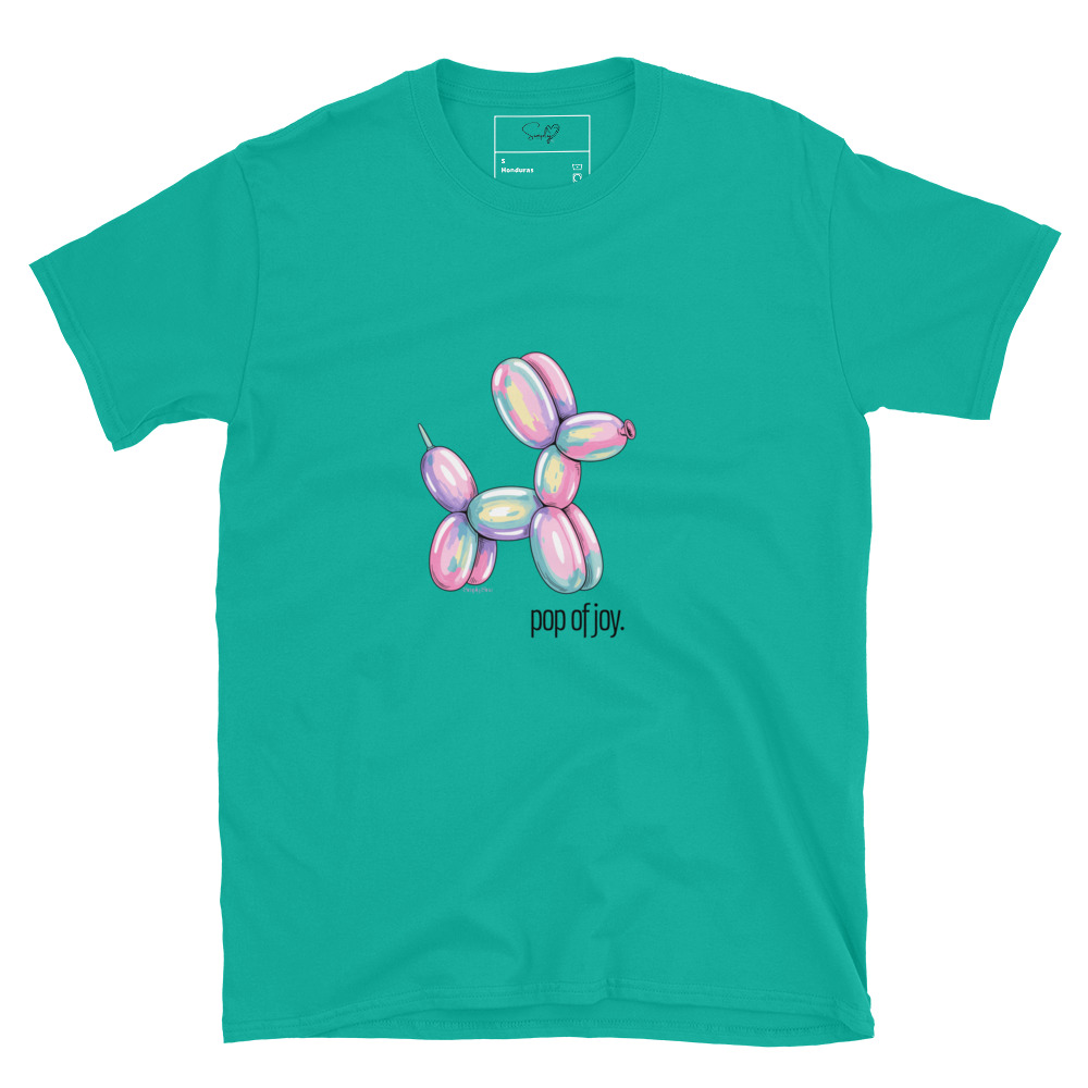 Pop of Joy – Short-Sleeve Unisex T-Shirt by Simply Sina - Image 43