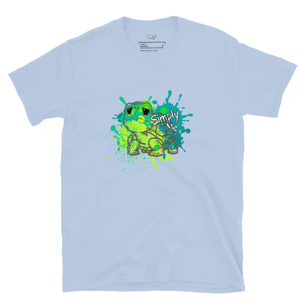 Splatter Tortoise Simply Me – Short-Sleeve Unisex T-Shirt by Simply Sina - Image 18