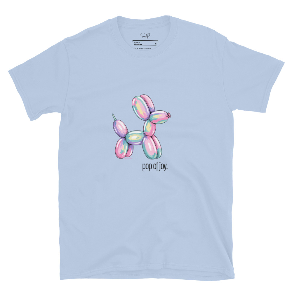 Pop of Joy – Short-Sleeve Unisex T-Shirt by Simply Sina - Image 18