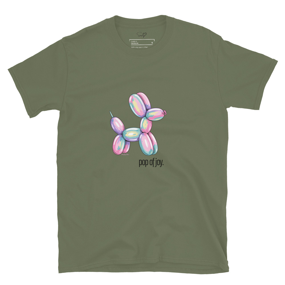 Pop of Joy – Short-Sleeve Unisex T-Shirt by Simply Sina - Image 16