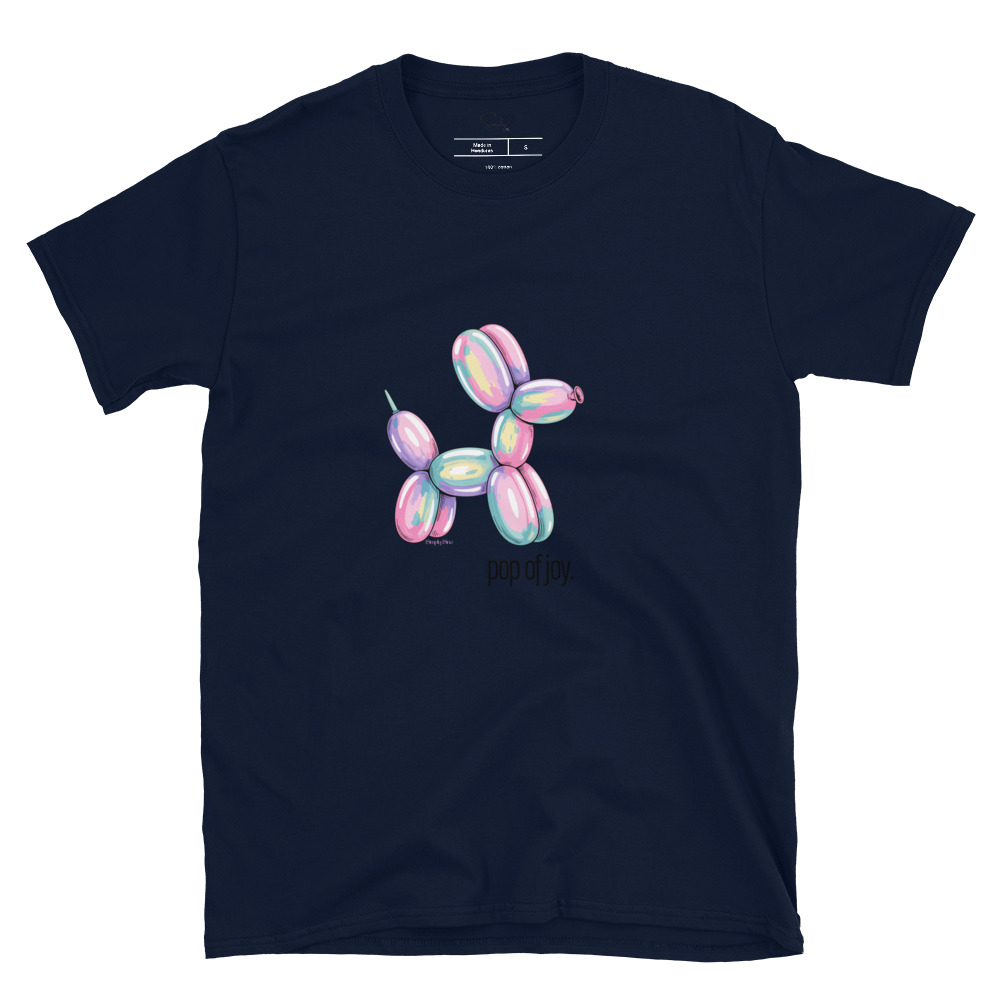 Pop of Joy – Short-Sleeve Unisex T-Shirt by Simply Sina - Image 3