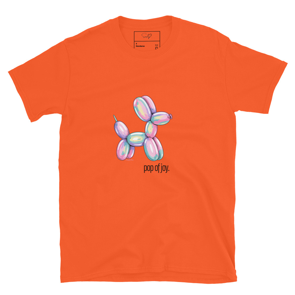 Pop of Joy – Short-Sleeve Unisex T-Shirt by Simply Sina - Image 21