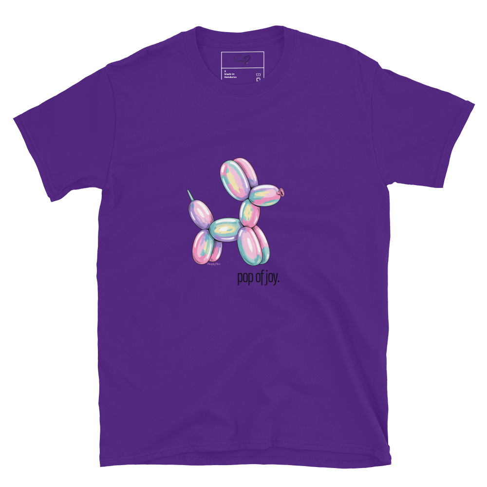 Pop of Joy – Short-Sleeve Unisex T-Shirt by Simply Sina - Image 20
