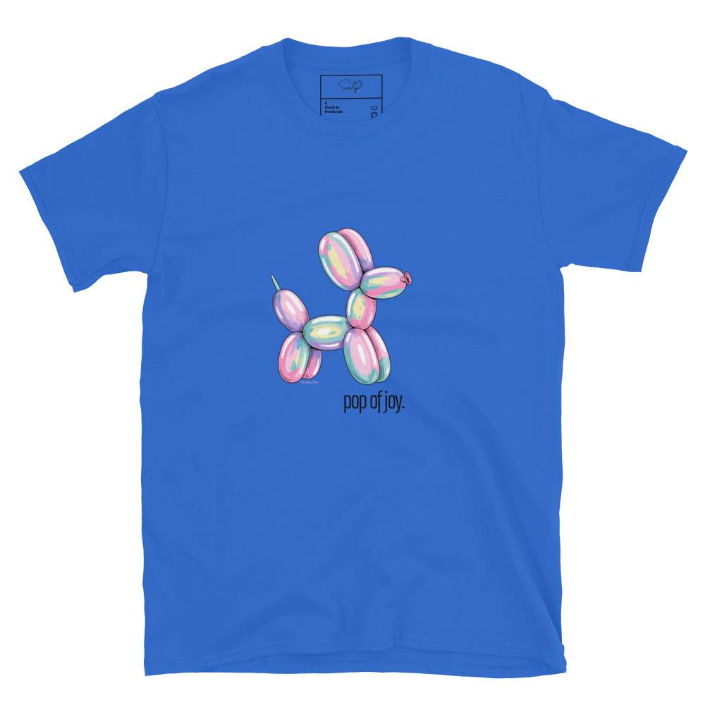 Pop of Joy – Short-Sleeve Unisex T-Shirt by Simply Sina - Image 9