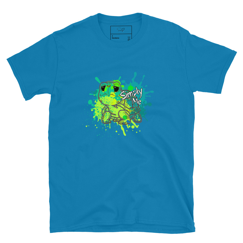 Splatter Tortoise Simply Me – Short-Sleeve Unisex T-Shirt by Simply Sina - Image 39