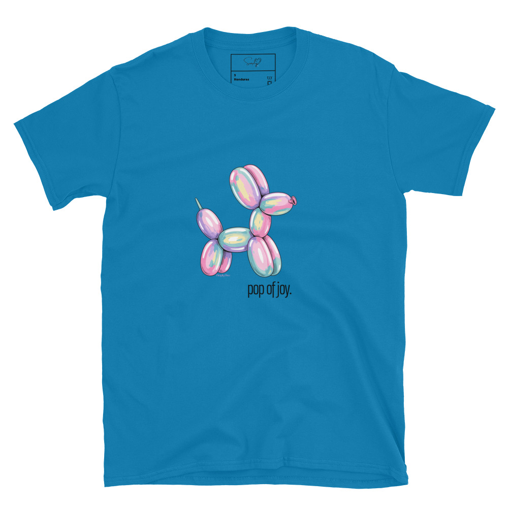 Pop of Joy – Short-Sleeve Unisex T-Shirt by Simply Sina - Image 39