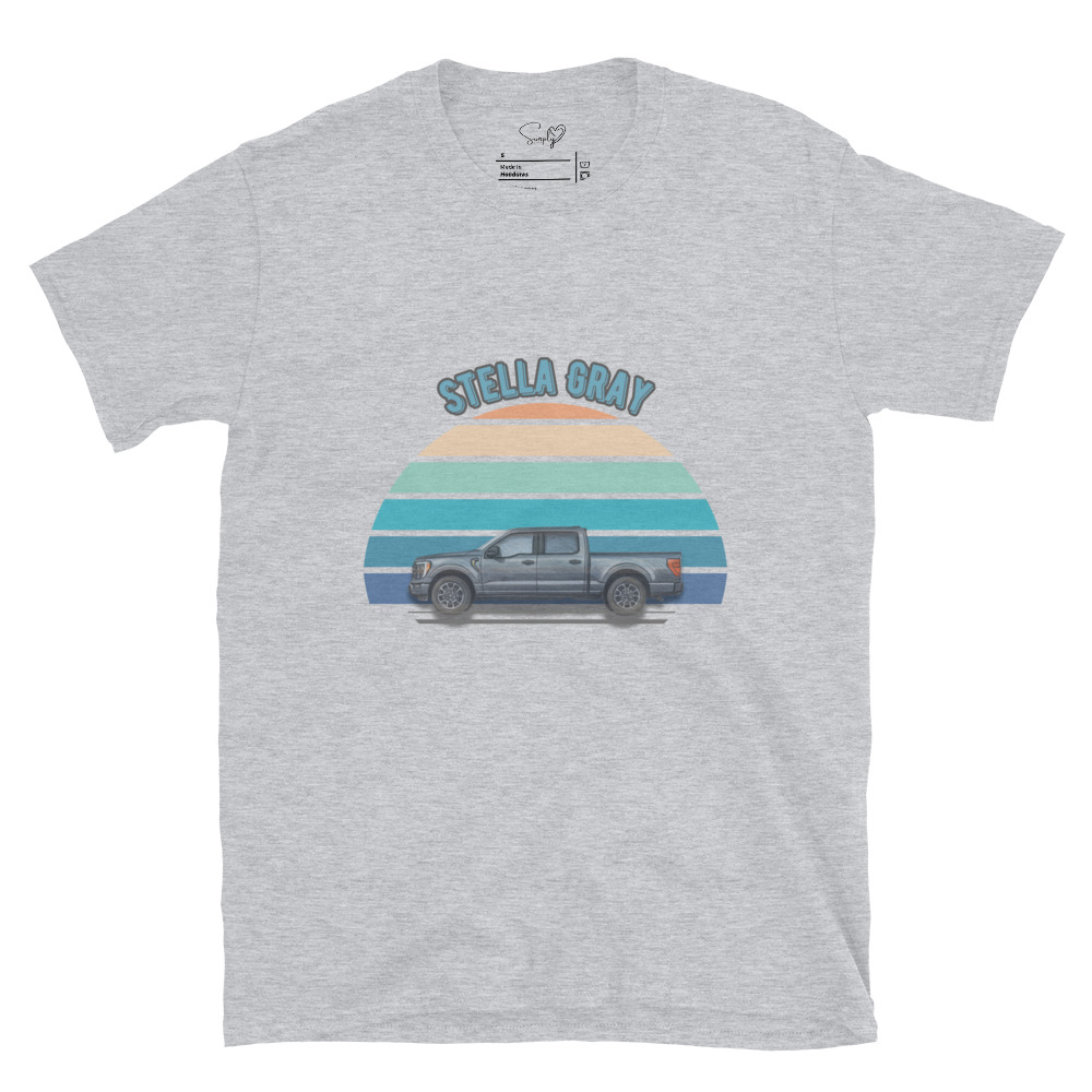 Stella Gray – Short-Sleeve Unisex T-Shirt by Simply Sina - Image 4