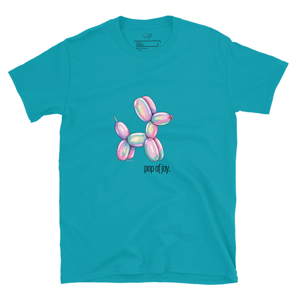 Pop of Joy – Short-Sleeve Unisex T-Shirt by Simply Sina - Image 35