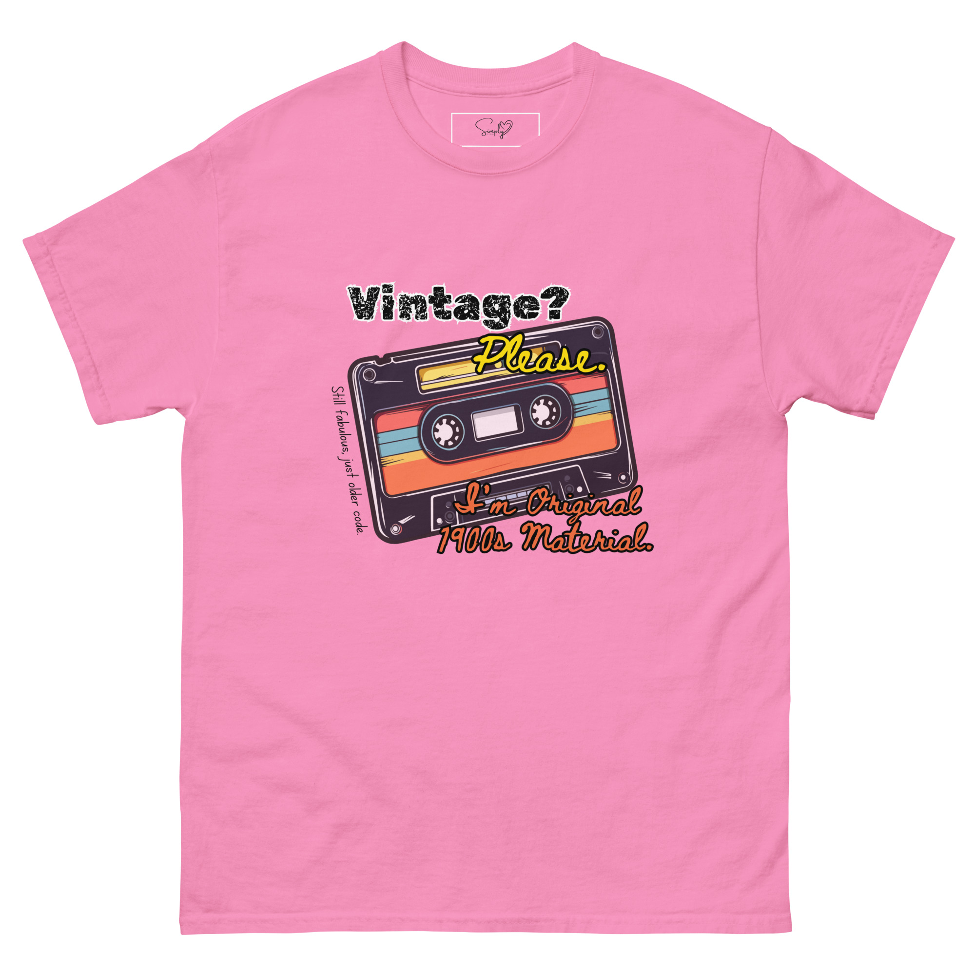 Vintage? Please. 1900s – Unisex Classic Tee by Simply Sina - Image 2