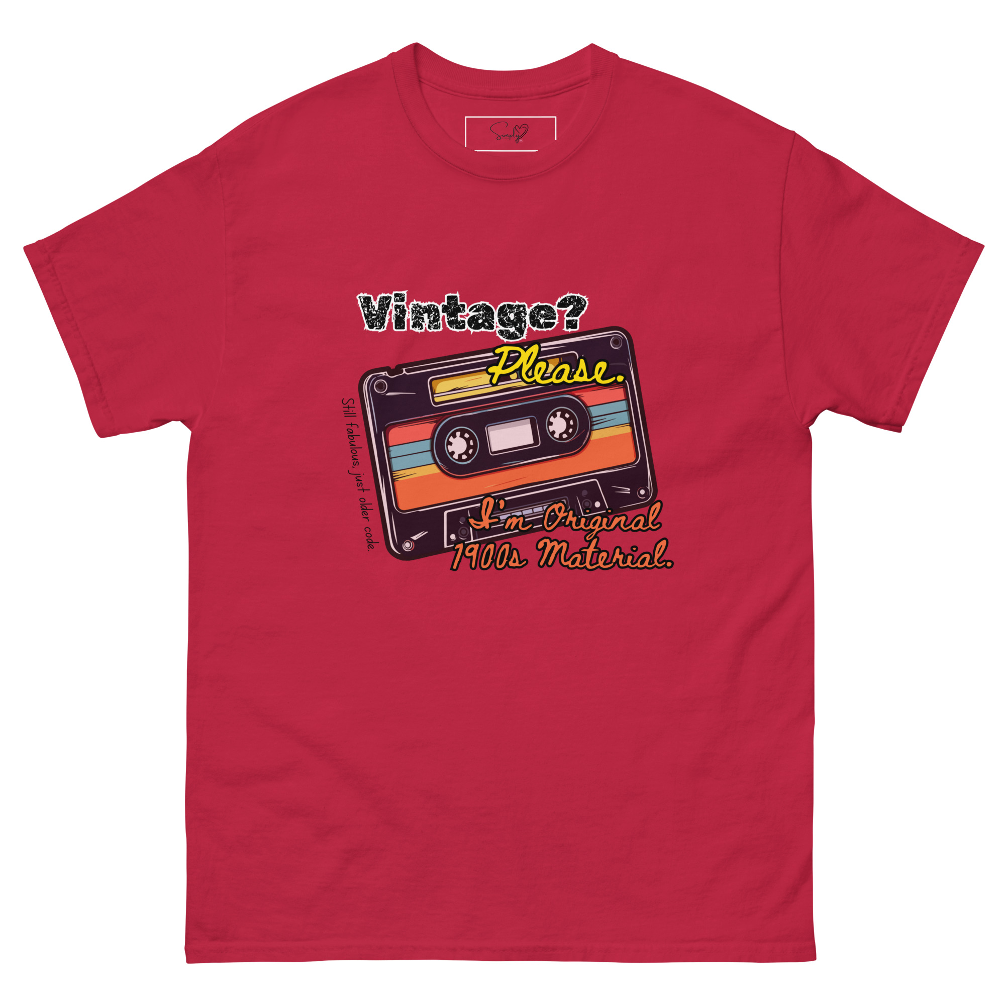 Vintage? Please. 1900s – Unisex Classic Tee by Simply Sina - Image 5