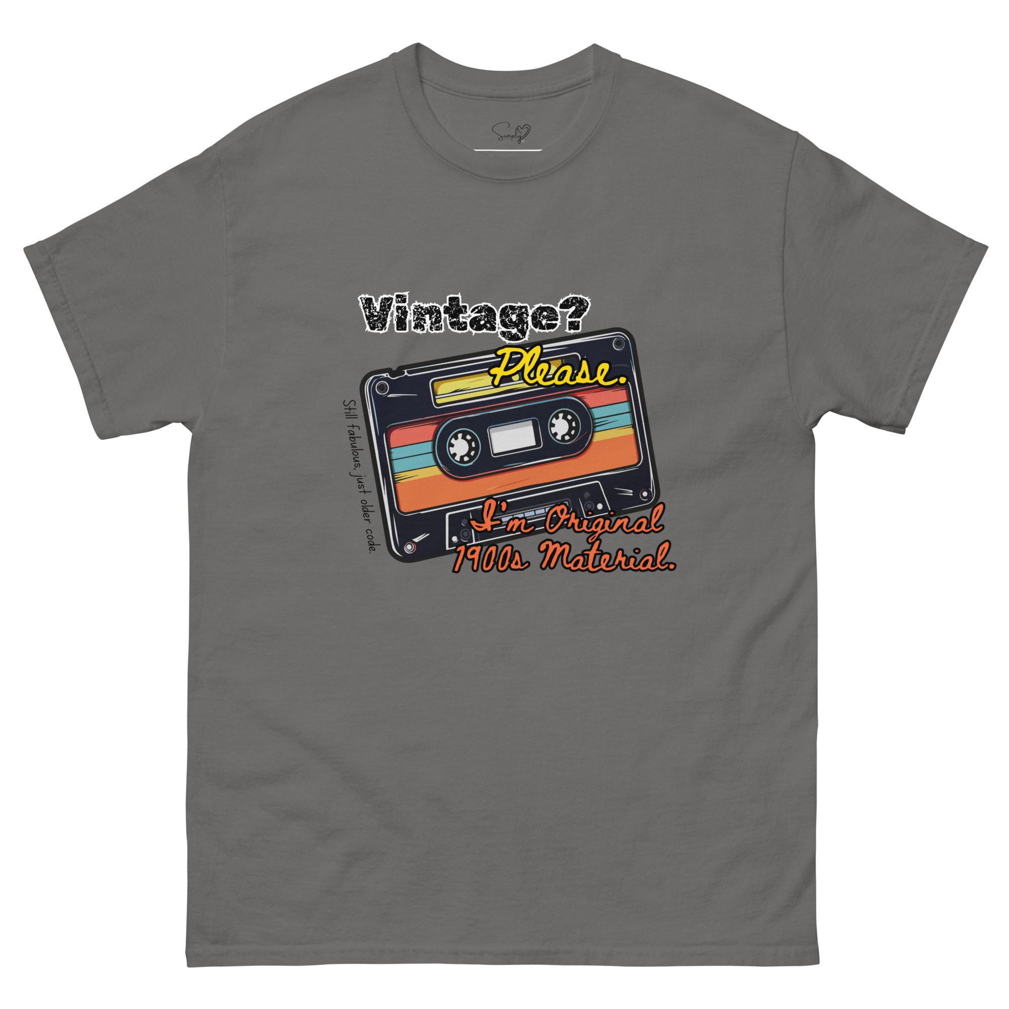 Vintage? Please. 1900s – Unisex Classic Tee by Simply Sina - Image 7