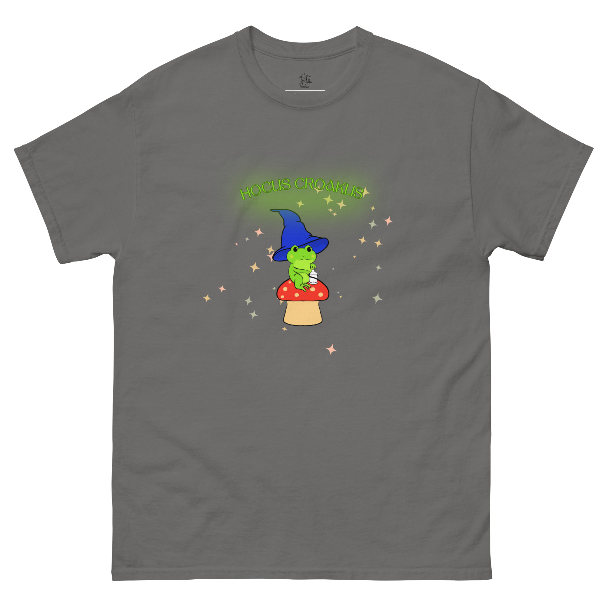 Hocus Croakus – Unisex Classic Tee by Cotton Allie Designs @ Simply Sina - Image 7