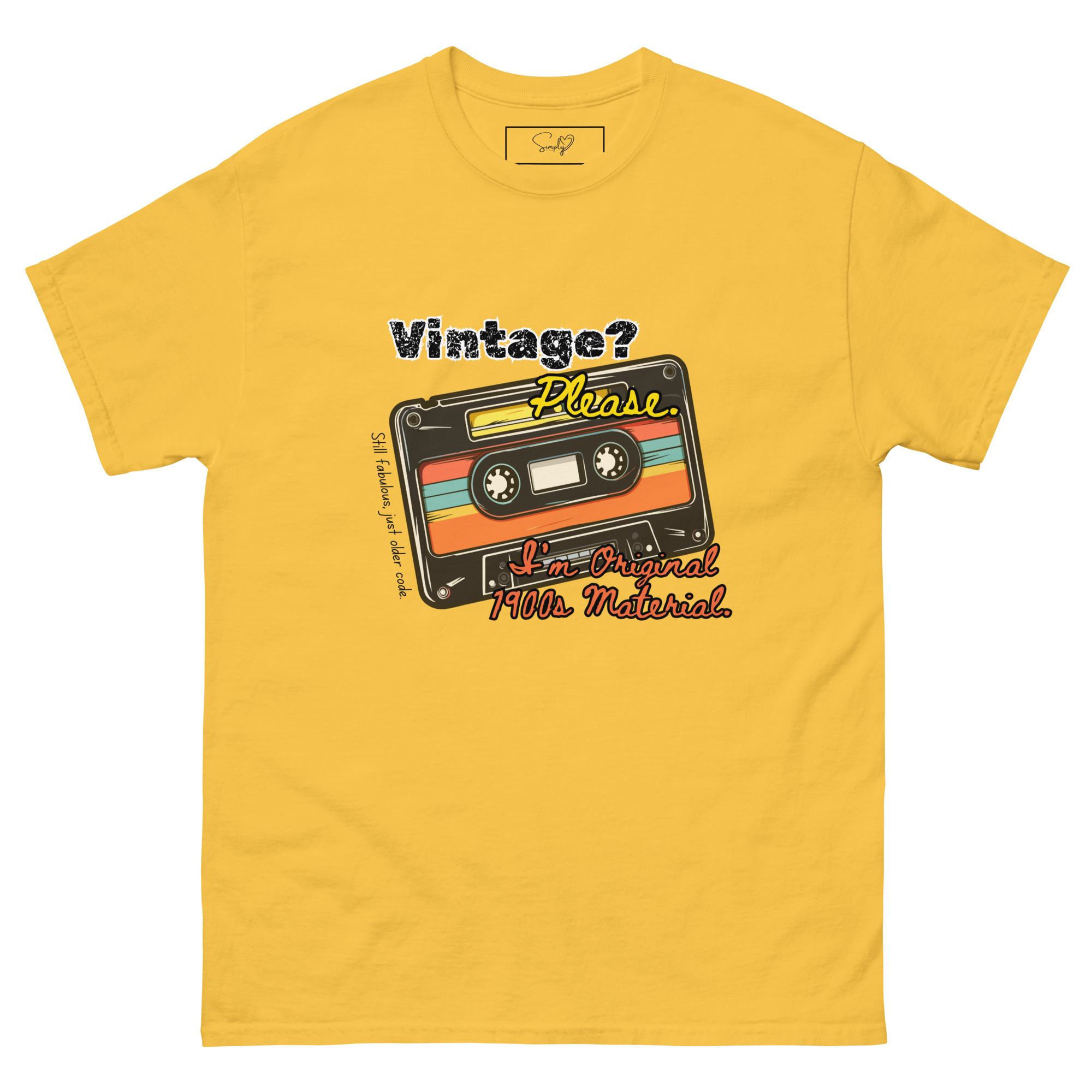 Vintage? Please. 1900s – Unisex Classic Tee by Simply Sina - Image 8