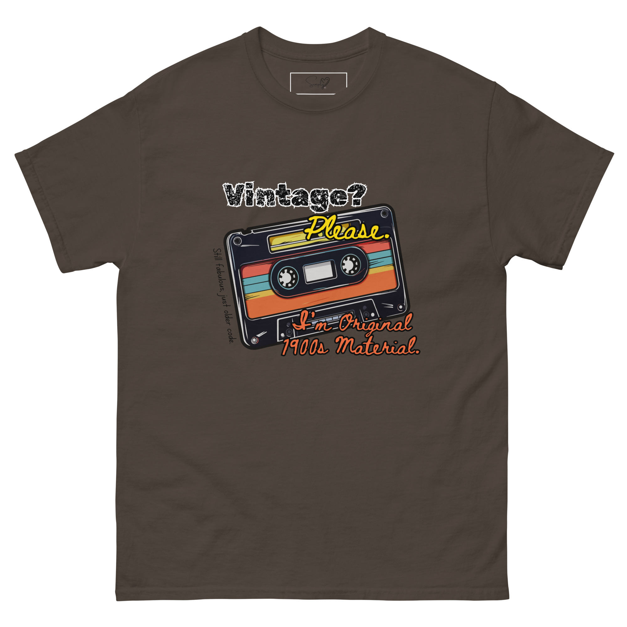 Vintage? Please. 1900s – Unisex Classic Tee by Simply Sina - Image 9