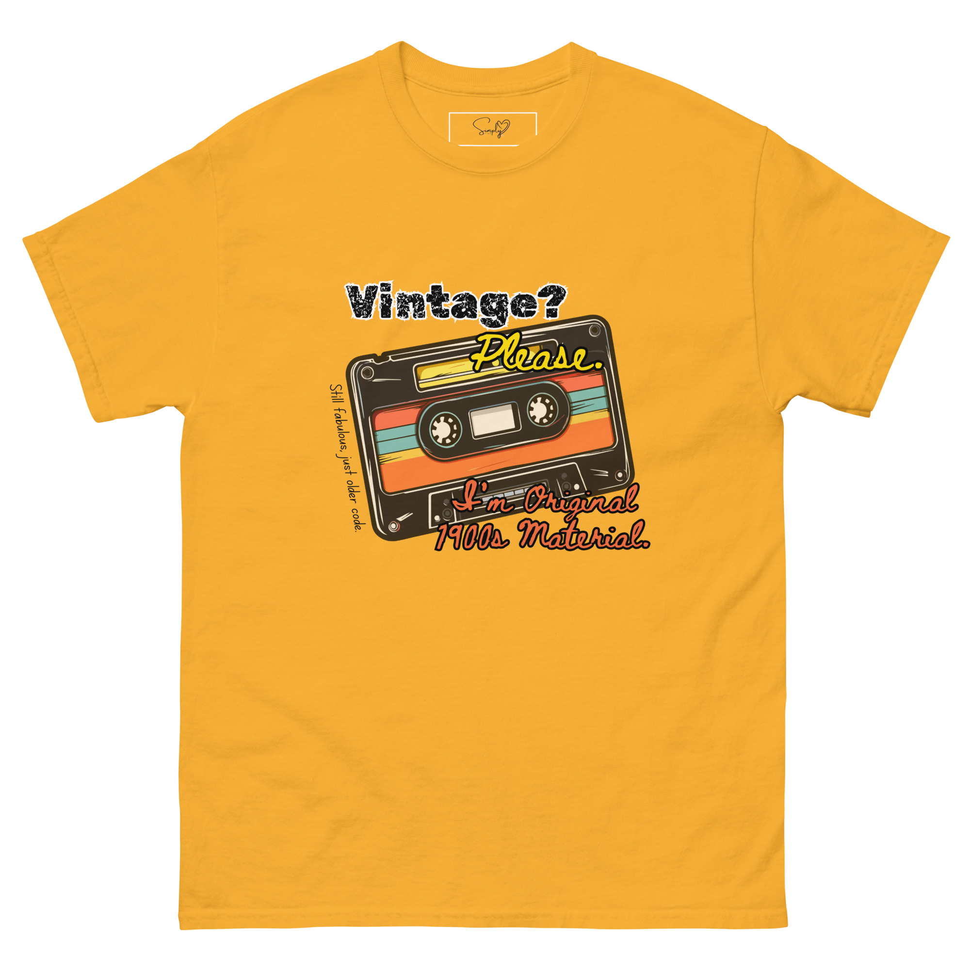 Vintage? Please. 1900s – Unisex Classic Tee by Simply Sina - Image 11