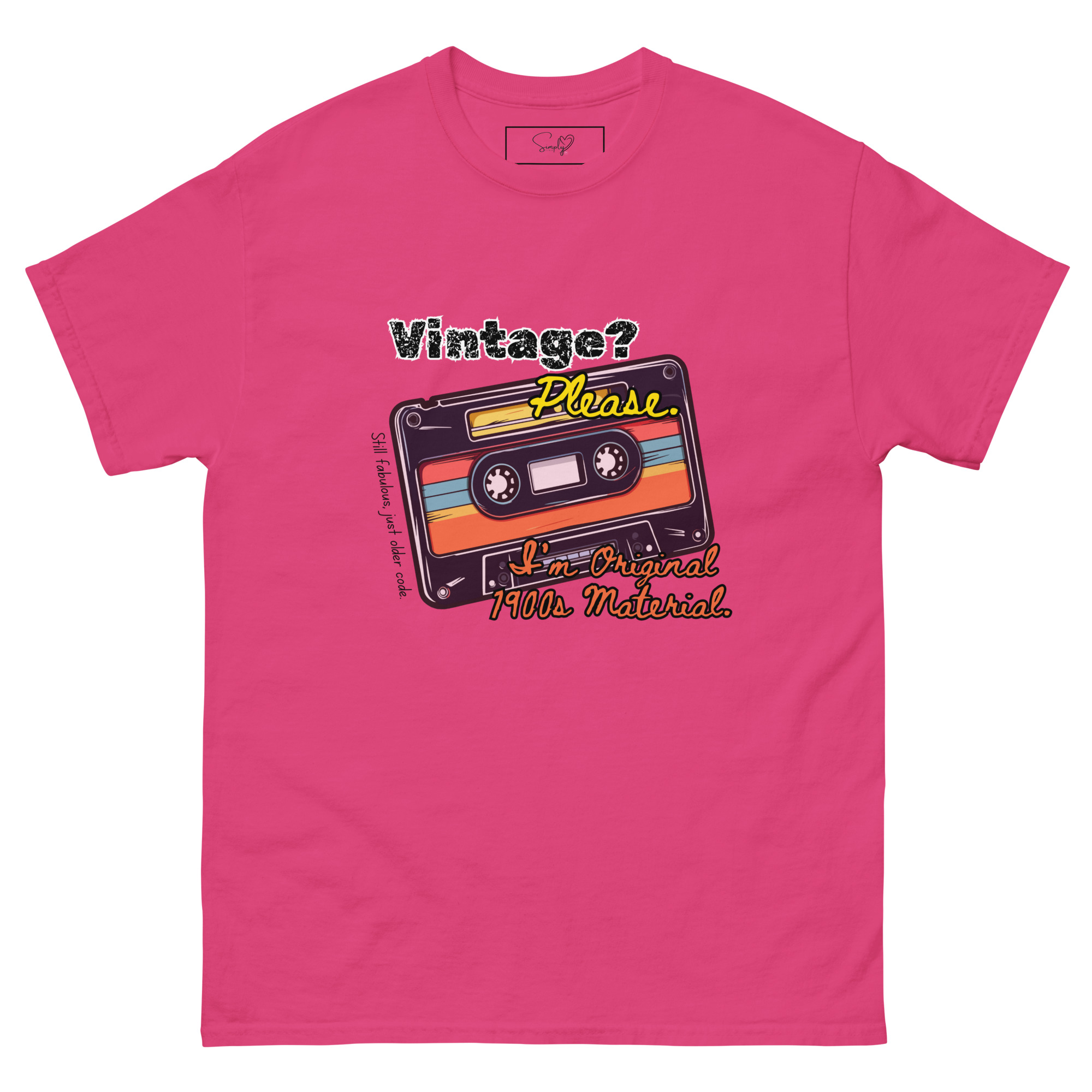 Vintage? Please. 1900s – Unisex Classic Tee by Simply Sina - Image 30