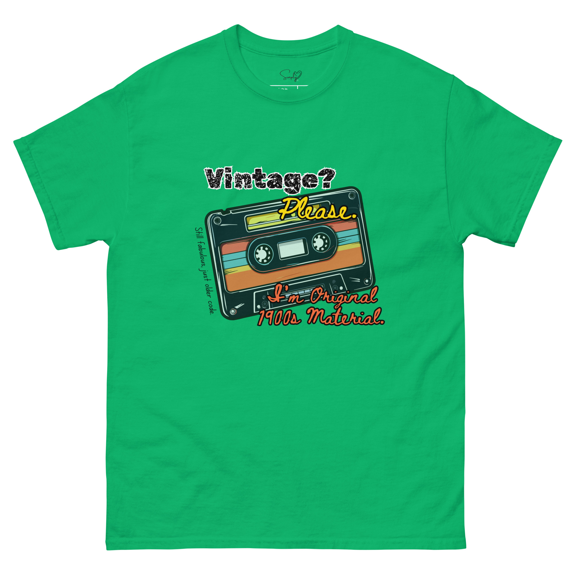 Vintage? Please. 1900s – Unisex Classic Tee by Simply Sina - Image 12