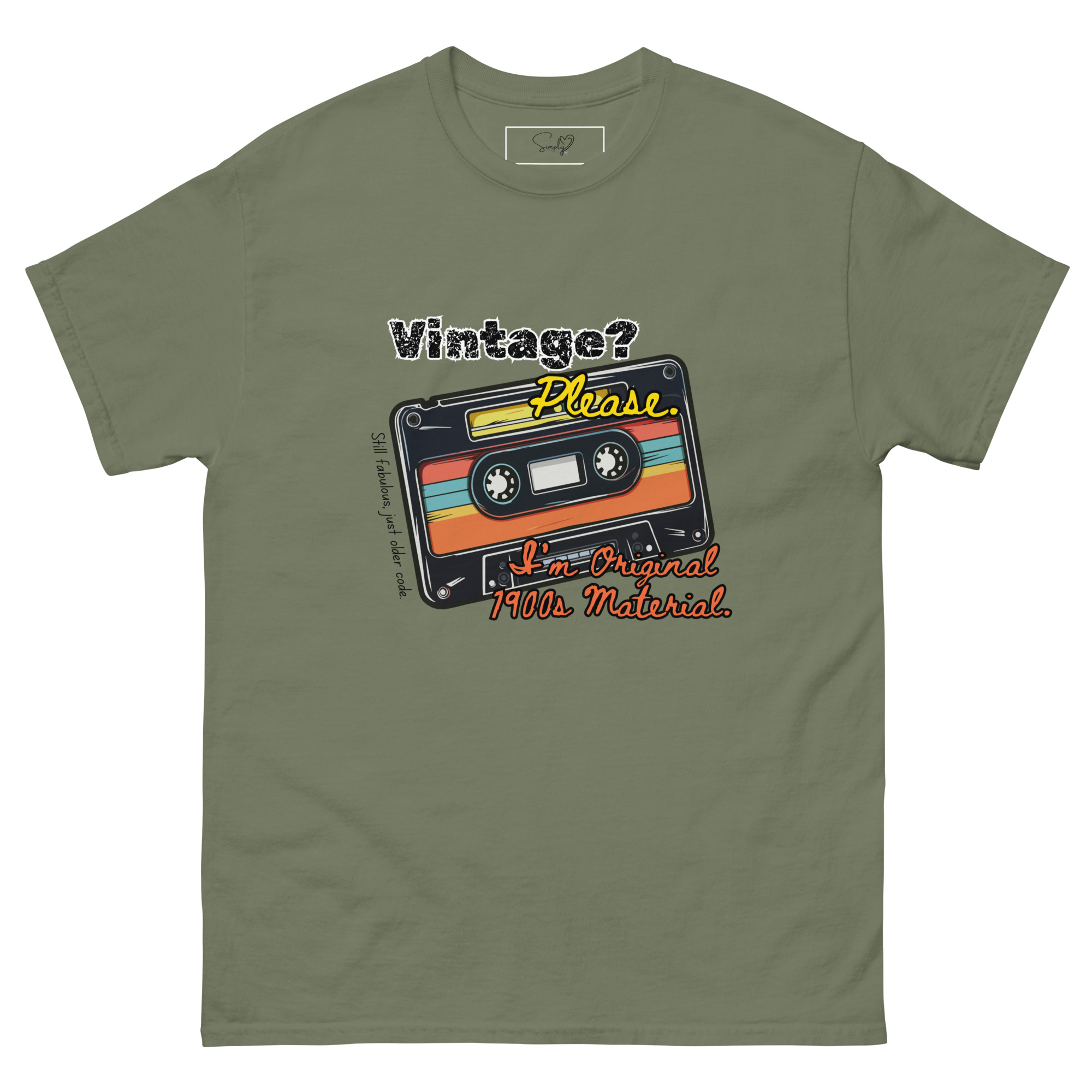 Vintage? Please. 1900s – Unisex Classic Tee by Simply Sina - Image 17