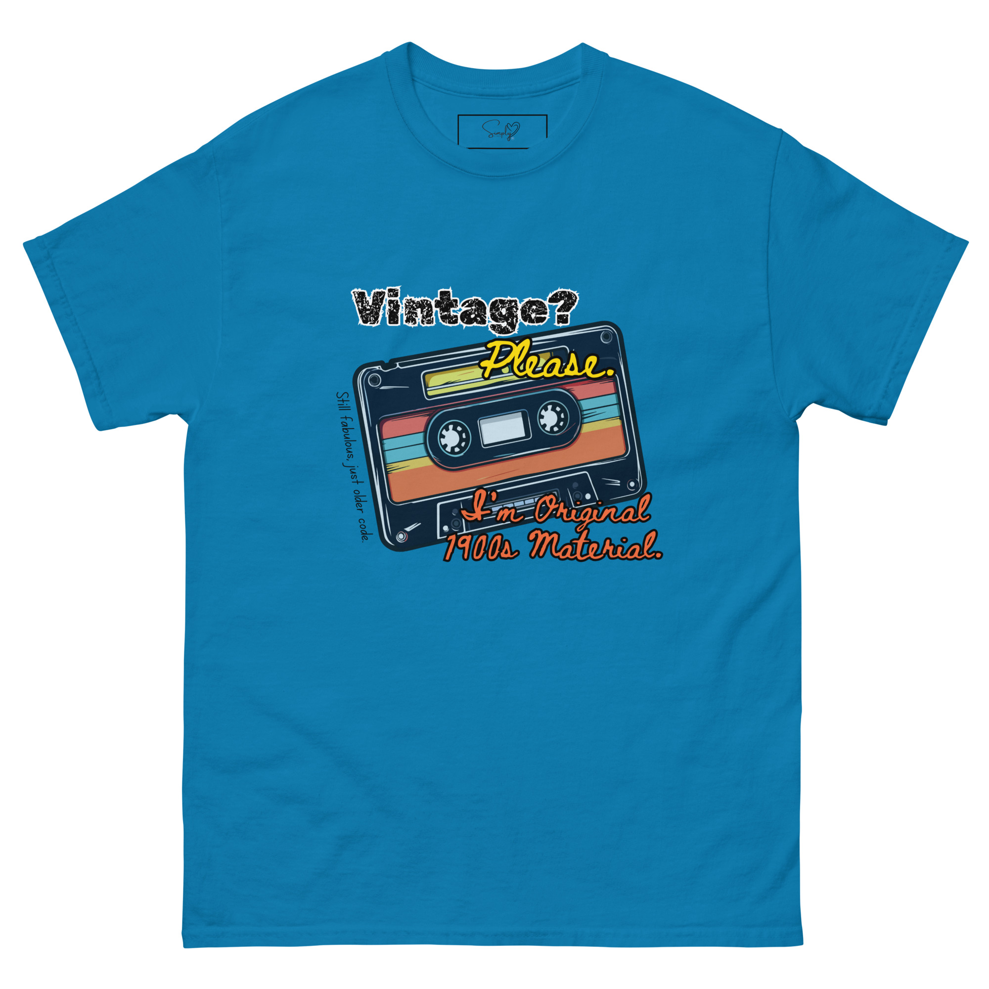 Vintage? Please. 1900s – Unisex Classic Tee by Simply Sina - Image 31