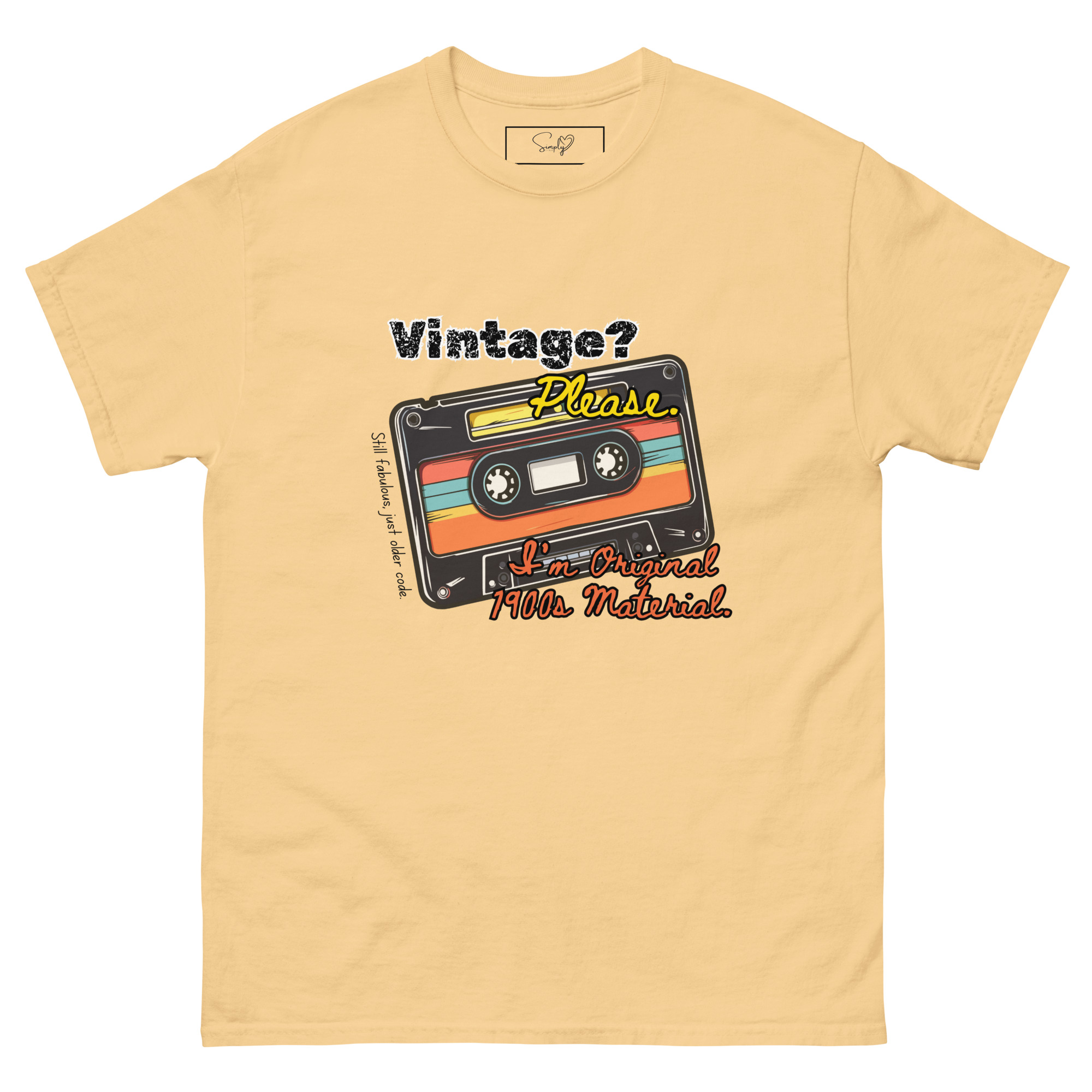 Vintage? Please. 1900s – Unisex Classic Tee by Simply Sina - Image 33