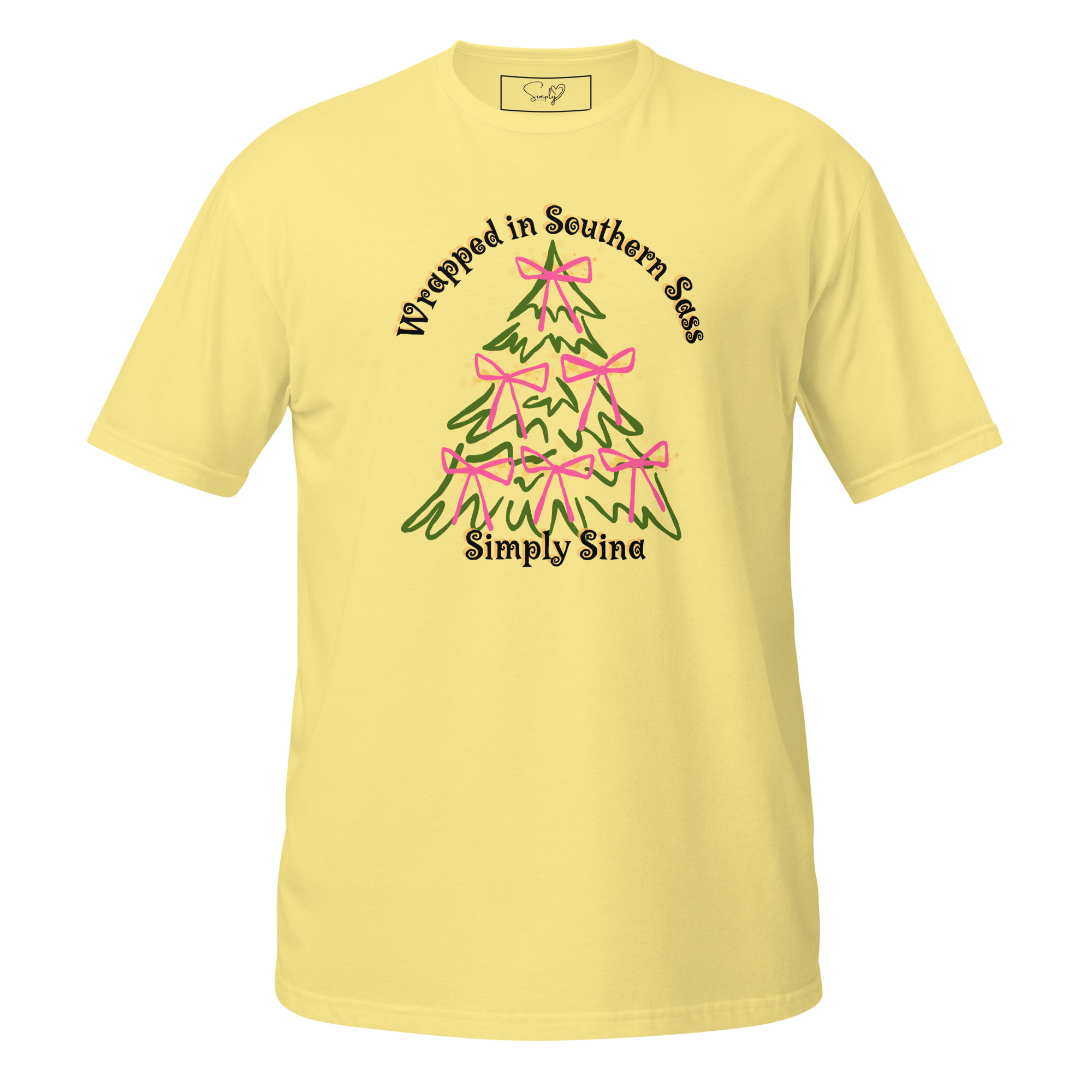 Wrapped in Southern Sass Christmas Tee – by Simply Sina - Image 7