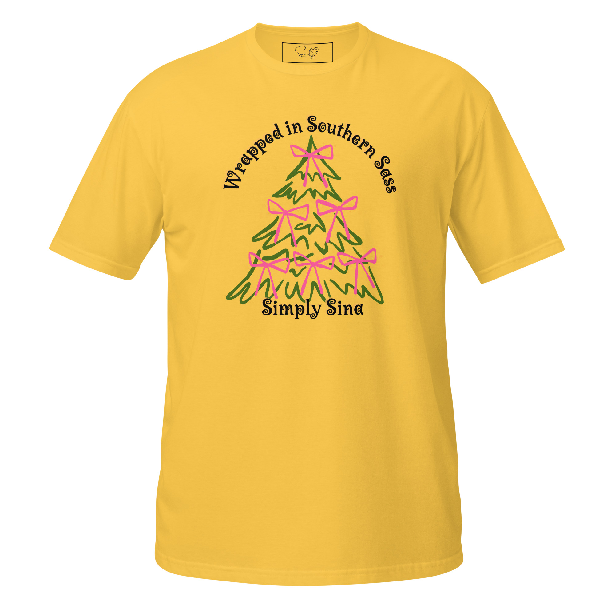 Wrapped in Southern Sass Christmas Tee – by Simply Sina - Image 5